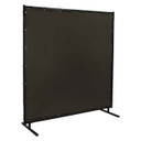 Steiner 532HD-8X8 Protect-O-Screen HD with Gray Transparent Vinyl FR Welding Screen with Frame