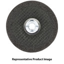 Norton 66252843218 5x1/4x7/8 In. BlueFire ZA/AO Grinding Wheels, Type 27, 24 Grit, 25 pack