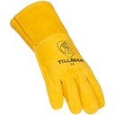 Tillman 35 Reverse Grain Deerskin MIG Welding Gloves, Foam Lined Back, Small