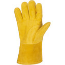 Tillman 35 Reverse Grain Deerskin MIG Welding Gloves, Foam Lined Back, Small