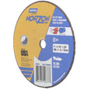Norton 66243510677 4x1/16x3/8 In. NorZon Plus SGZ CA/ZA Reinforced Cut-Off Wheels, Type 01/41, 36 Grit, 25 pack