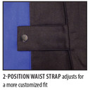 Black Stallion / Weldfabulous BXRB9C BSX Contoured FR Cotton Welding Jacket, Royal Blue, X-Large