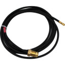 Weldtec 45V03R Power Cable, 12.5 ft. Braided Rubber