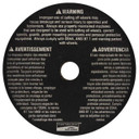 Norton 7660789451 3x.035x3/8 In. Metal AO Small Diameter Reinforced Cut-Off Wheels, Type 01/41, 60 Grit, 25 pack