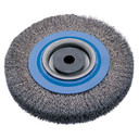 Walter 13B185 8x3/4x1-1/4 Crimped Wire Wheel Brush for Bench or Pedestal Grinder STAINLESS and ALUMINUM