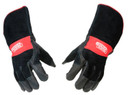 Lincoln Electric K2980 Premium Grain Cowhide MIG/Stick Welding Gloves, Medium