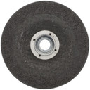 Norton 66252843615 5x1/8x5/8 - 11 In. Metal AO Grinding and Cutting Wheels, Type 27, 24 Grit, 10 pack