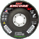 United Abrasives SAIT 79105 4-1/2x7/8 Encore Type 29 General Purpose No Hub Zirconium Flap Discs 36 Grit, 10 pack