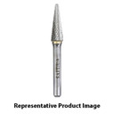 United Abrasives SAIT 45027 1/2x1-1/4x1/4 Type SL4 Tungsten Double Cut Alternate Cut Carbide Bur