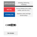 United Abrasives SAIT 45027 1/2x1-1/4x1/4 Type SL4 Tungsten Double Cut Alternate Cut Carbide Bur