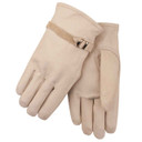 Black Stallion 95 Premium Grain Cowhide Driving Gloves, Pull Strap, Small