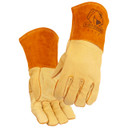 Black Stallion 111P Grain Pigskin Stick Welding Gloves, Small