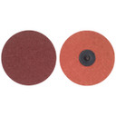 Norton 69957399733 4" Merit Aluminum Oxide TR (Type III) Quick-Change Cloth Discs, 80 Grit, 50 pack