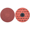 Norton 69957399800 4" Merit Aluminum Oxide TP (Type I) Quick-Change Cloth Discs, 60 Grit, 50 pack