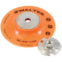 Walter 15D035 4x3/8-24 Backing Pad Assembly for Sanding Discs