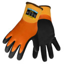 Tillman 1773 Cold Weather High-Vis Work Gloves with ANSI A2 Cut Resistance, Medium, 12 Pack