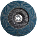United Abrasives SAIT 78106 4-1/2x5/8-11 Ovation Type 27 With Hub High Density Zirconium Flap Discs 40 Grit, 10 pack