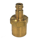 Weldtec 35QP-GB Male Plug, Gas, Large Diameter Nipple