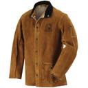 Black Stallion 30WC 30" Quality Side Split Cowhide Welding Jacket,4X-Large