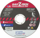 United Abrasives SAIT 23324 4-1/2x.045x7/8 Z-Tech High Performance Cut-off Wheels, 50 pack