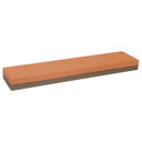 Norton 61463685851 11-1/2x2-1/2x1 In. India AO Combination Grit Benchstone, Coarse and Fine Grit