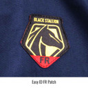 Black Stallion WF2110-NV FR Cotton Work Shirt, NFPA 2112 Arc Rated, Navy, Medium