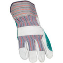 Tillman 1515X Split Cowhide & Canvas Work Gloves, Unlined, Double Palm, Large