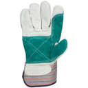 Tillman 1515X Split Cowhide & Canvas Work Gloves, Unlined, Double Palm, Large