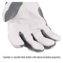 Black Stallion A62 ARC-Rated & Cut Resistant Cowhide & FR Cotton Utility Glove, Large