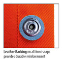 Black Stallion JF1010-OR Hi-Vis Welding Jacket with FR Reflective Tape, Orange, 2X-Large