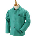 Black Stallion F2-36C 36" 12oz. Green FR Cotton Welding Jacket, X-Large