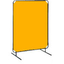 Tillman 6111068 6x8 ft Yellow Vinyl/Poly Welding Curtain with Frame