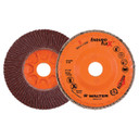 Walter 15R508 5x7/8 Enduro-Flex Flap Discs with Eco-Trim Backing 80 Grit Type 27, 10 pack