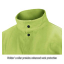 Black Stallion FL9-30C TruGuard 200 FR Cotton Welding Jacket, Lime, 3X-Large