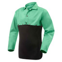 Steiner 1032 FR Cotton Cape Sleeves Without Bib, Green, 2X-Large