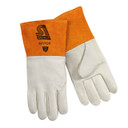 Steiner 0217CR Premium Grain Cowhide MIG Welding Gloves, Cut Resistant, Long Cuff, Small