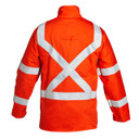 Lincoln K4692 High Visibility FR Orange Jacket with Reflective Stripes, 3X-Large