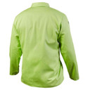 Lincoln K4689 Bright FR Cloth Welding Jacket, Safety Lime, Medium