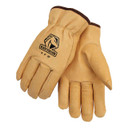 Black Stallion 9PW Premium Grain Pigskin Winter Drivers Gloves, X-Large