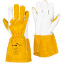 Tillman 49 Lined Top Grain Goatskin & Split Cowhide MIG Welding Gloves, Medium