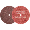 Walter 07R503 5" Quick-Step Blendex Surface Conditioning Discs Non-Woven Medium Grit Maroon, 10 pack