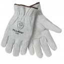 Tillman 1400LB White Shoulder Split Cowhide Drivers Gloves, Large, 12 pack