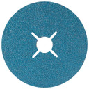 Walter 15P456 4-1/2x7/8 Topcut Premium Sanding Discs Blue Zirconium 60 Grit, 25 pack