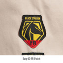 Black Stallion WF2112-ST FR Cotton Work Shirt with Reflective Tape, NFPA 2112, Stone Khaki, 4X-Large