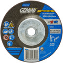 Norton 66252843590 4-1/2x1/8x5/8 - 11 In. Gemini Combo Pipeline AO Grinding and Cutting Wheels, Type 27, 24 Grit, 10 pack