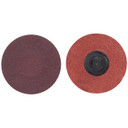 Norton 69957399718 3" Merit Aluminum Oxide TR (Type III) Quick-Change Cloth Discs, 36 Grit, 50 pack