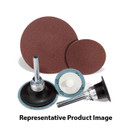 United Abrasives SAIT 52281 3" Sait-Lok-R 2A Aluminum Oxide Laminated Grinding Discs 60 Grit, 50 pack