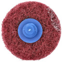 Norton 66623335427 2" Bear-Tex Vortex Rapid Prep AO TR (Type III) Non-Woven Quick-Change Discs, Medium, 50 pack