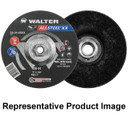 Walter 08H705 7x1/4x5/8-11 Allsteel XX Metal Hub High Performance Grinding Wheels Type 27, 10 pack