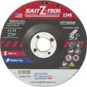 United Abrasives SAIT 22599 4x1/4x5/8 Z-TECH Z24R High Performance No Hub Type 27 Zirconium Grinding Wheels, 25 pack